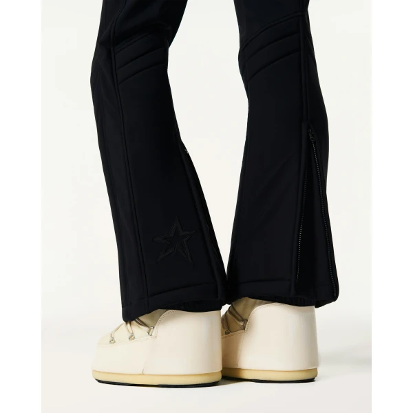 Perfect Moment 80s Slalom Bib Ski Pant in Black, view 5 | Pants | Luxury Shoes 