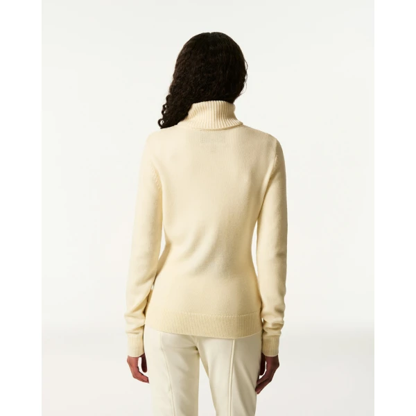 Perfect Moment Apres Merino Wool Sweater in White, view 5 | Sweaters | Luxury Shoes 