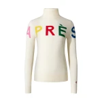 Perfect Moment Apres Merino Wool Sweater in White | Sweaters | Luxury Shoes 