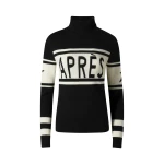 Perfect Moment Apres Schild Merino Wool Sweater in White & Black | Sweaters | Luxury Shoes 