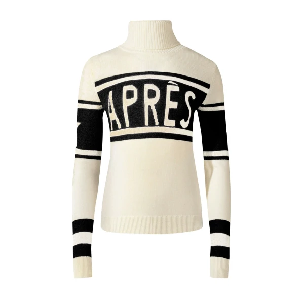 Apres Schild Merino Wool Sweater in White