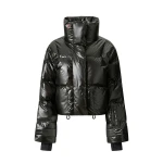 Perfect Moment Astralis Down Ski Jacket in Shiny Black Perfect Moment Astralis Down Ski Jacket in Shiny Black | Jackets | Luxury Shoes