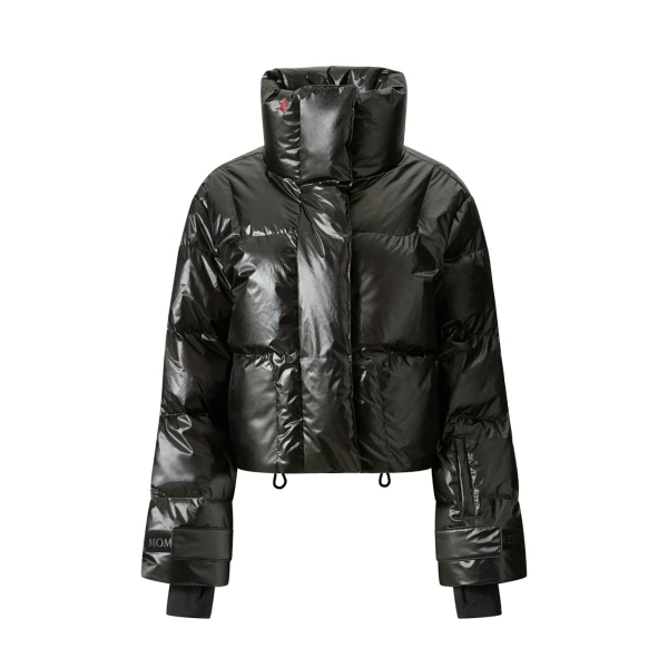 Perfect Moment Astralis Down Ski Jacket in Shiny Black | Jackets | Luxury Shoes 