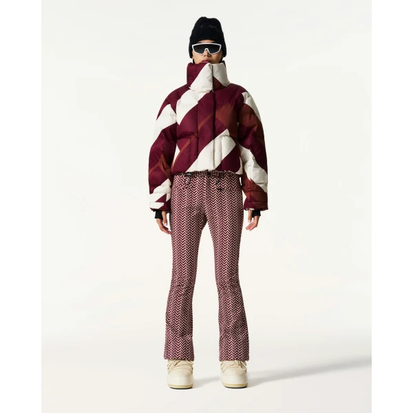 Perfect Moment Astralis Down Ski Jacket in Wine, view 2 | Jackets | Luxury Shoes 