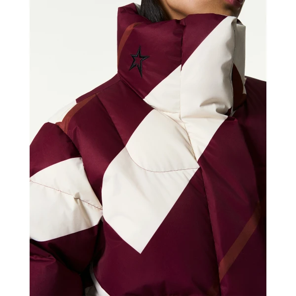 Perfect Moment Astralis Down Ski Jacket in Wine, view 5 | Jackets | Luxury Shoes 