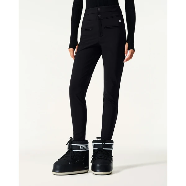 Perfect Moment Aurora Skinny Ski Pant in Black, view 3 | Pants | Luxury Shoes 