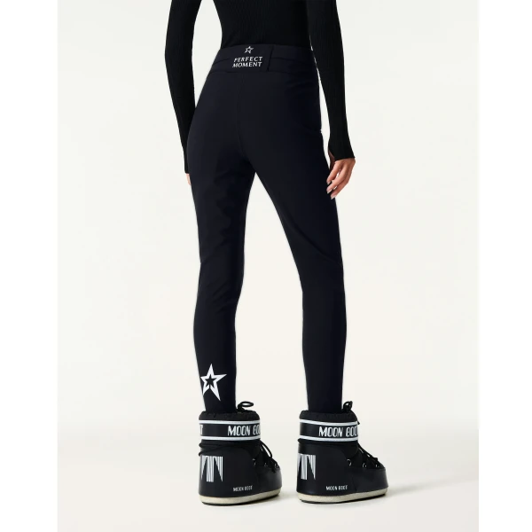 Perfect Moment Aurora Skinny Ski Pant in Black, view 4 | Pants | Luxury Shoes 
