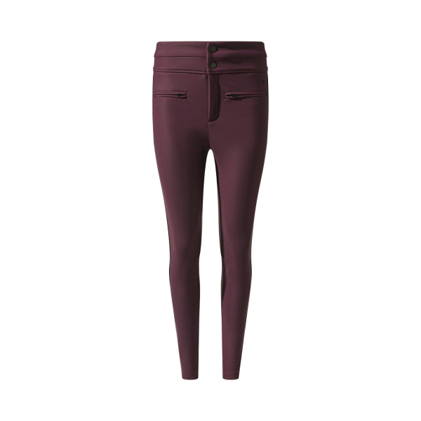 Perfect Moment Aurora Skinny Ski Pant in Burgundy | Pants | Luxury Shoes 