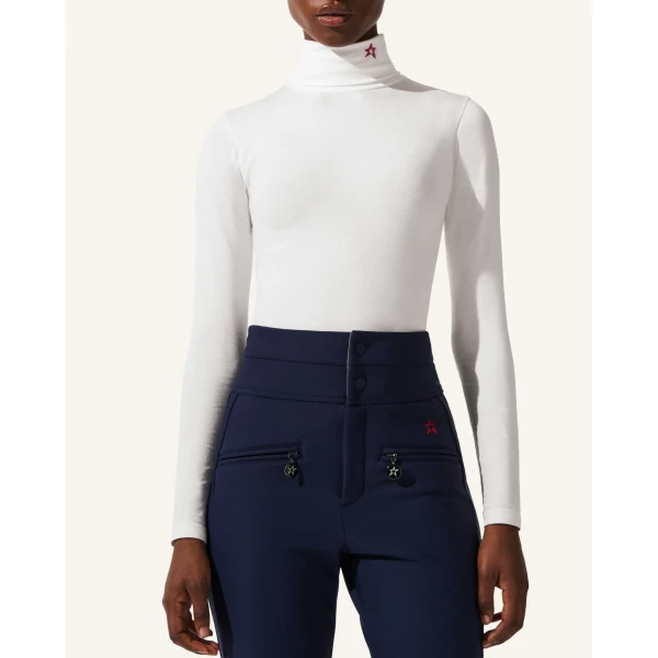 Perfect Moment Base Bodysuit in White, view 2 | Bodysuit | Luxury Shoes 
