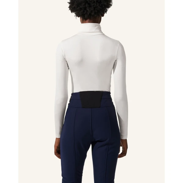 Perfect Moment Base Bodysuit in White, view 3 | Bodysuit | Luxury Shoes 