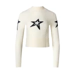 Perfect Moment Cable Merino Wool Sweater in White | Sweaters | Luxury Shoes 