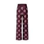 Perfect Moment Chalet Merino Wool Knitted Pant in Burgundy 2235 | Pants | Luxury Shoes 