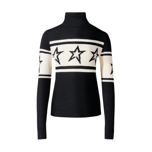 Perfect Moment Chopper Merino Wool Sweater in Black | Sweaters | Luxury Shoes 