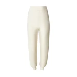 Perfect Moment Crystal Merino Wool Jogger in Cream | Sweatpants | Luxury Shoes 