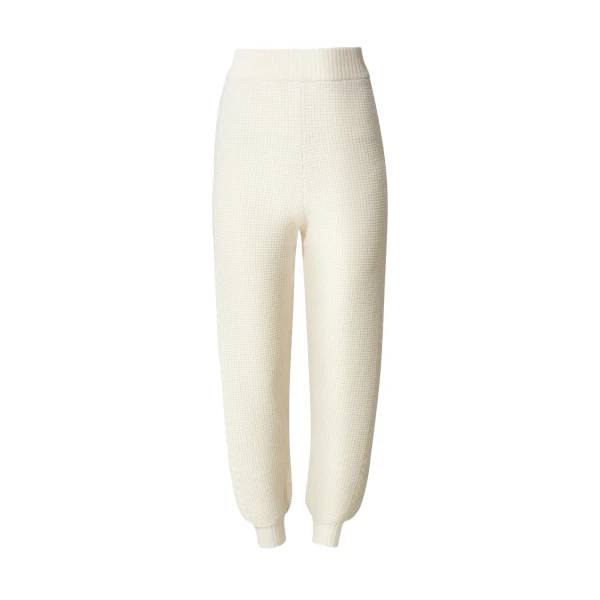Perfect Moment Crystal Merino Wool Jogger in Cream | Sweatpants | Luxury Shoes 