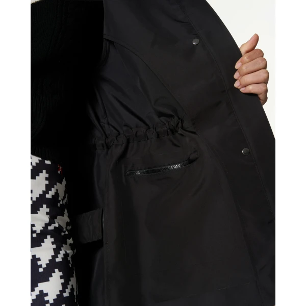 Perfect Moment Drawstring Windbreaker Jacket in Black, view 5 | Jackets | Luxury Shoes 