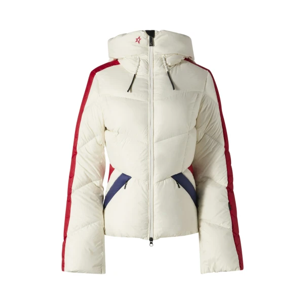 Duvet Down Ski Jacket in Snow White