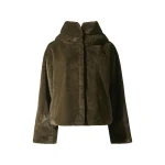 Perfect Moment Faux Fur Hoodie in Brown | Jackets | Luxury Shoes 