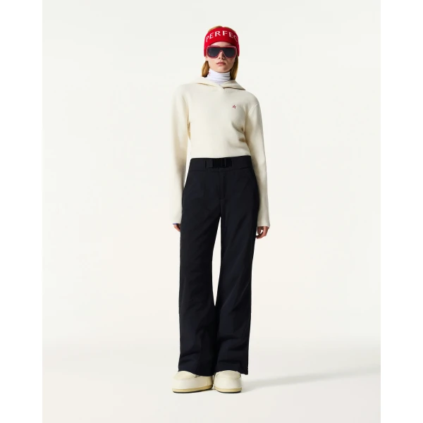 Perfect Moment High-Tech Ski Pant in Black, view 2 | Pants | Luxury Shoes 