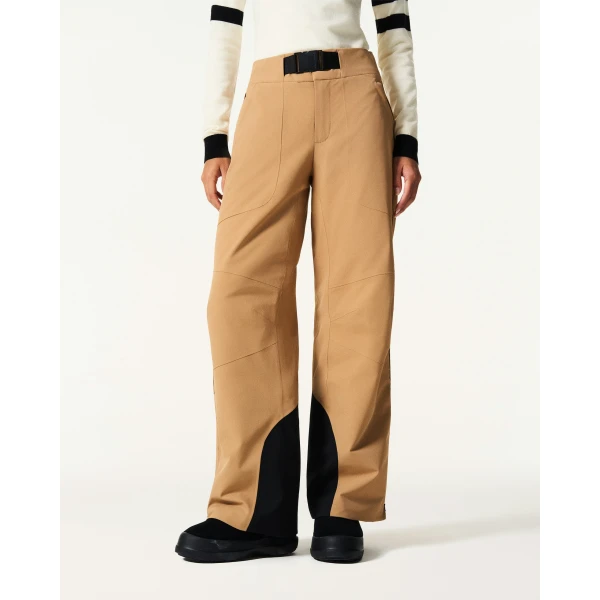 Perfect Moment High-Tech Ski Pant in Camel, view 3 | Pants | Luxury Shoes 