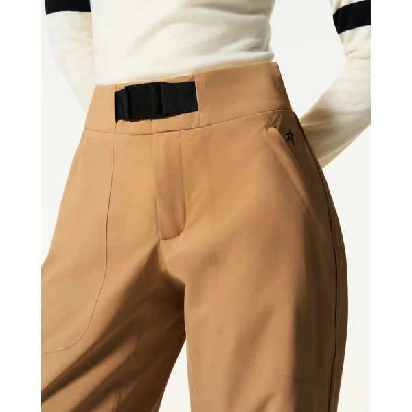 Perfect Moment High-Tech Ski Pant in Camel, view 6 | Pants | Luxury Shoes 