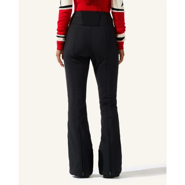 Perfect Moment High-Waist Aurora Flare Ski Pant in Black 2192, view 4 | Pants | Luxury Shoes 