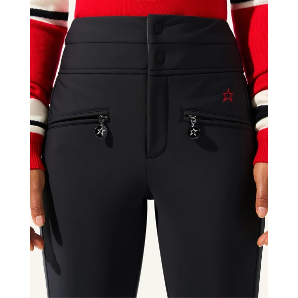 Perfect Moment High-Waist Aurora Flare Ski Pant in Black 2192, view 5 | Pants | Luxury Shoes 