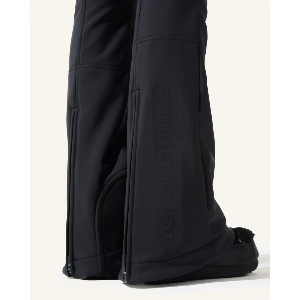 Perfect Moment High-Waist Aurora Flare Ski Pant in Black 2192, view 6 | Pants | Luxury Shoes 