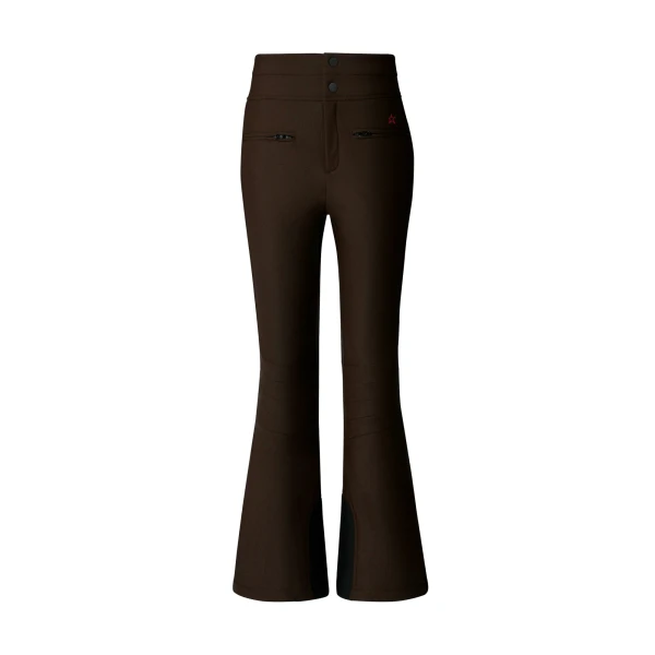 High-Waist Aurora Flare Ski Pant in Brown