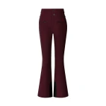Perfect Moment High-Waist Aurora Flare Ski Pant in Burgundy Perfect Moment High-Waist Aurora Flare Ski Pant in Burgundy | Pants | Luxury Shoes