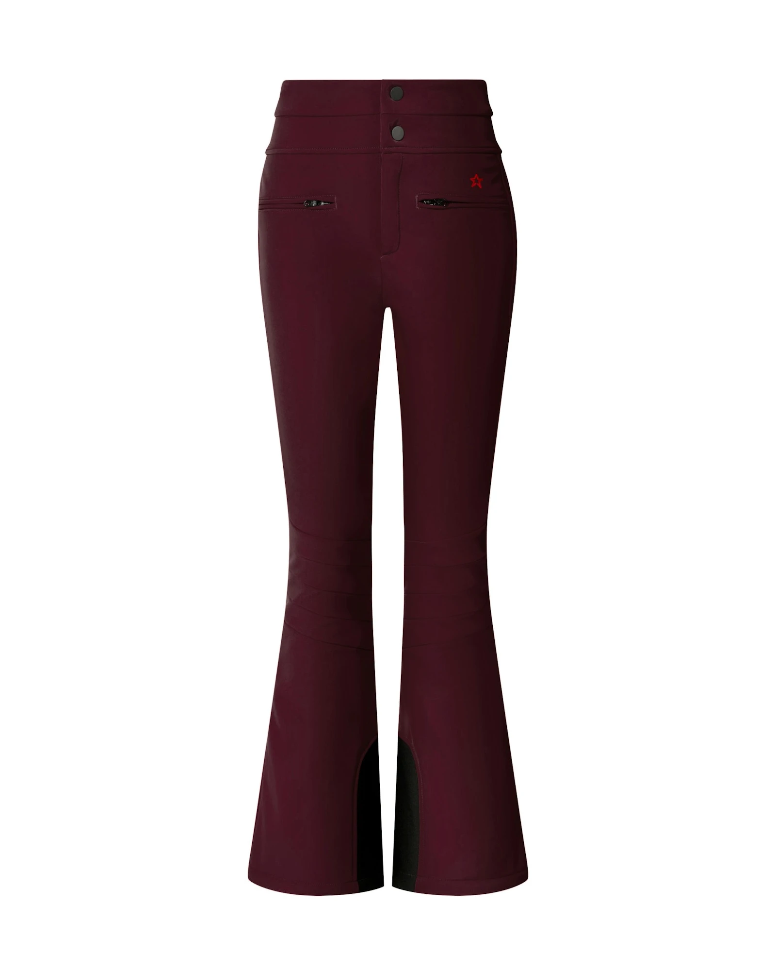 Perfect Moment High-Waist Aurora Flare Ski Pant in Burgundy Perfect Moment High-Waist Aurora Flare Ski Pant in Burgundy | Pants | Luxury Shoes