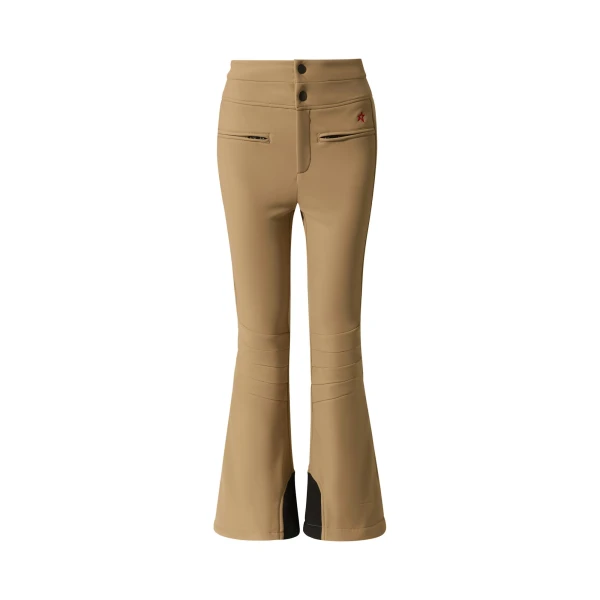 Perfect Moment High-Waist Aurora Flare Ski Pant in Camel | Pants | Luxury Shoes 
