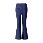 Perfect Moment High-Waist Aurora Flare Ski Pant in Navy 2191 | Pants | Luxury Shoes 
