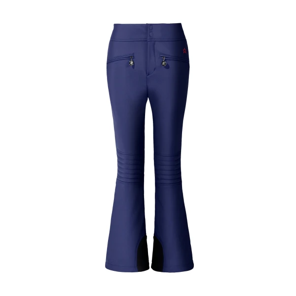 Perfect Moment High-Waist Aurora Flare Ski Pant in Navy 2191 | Pants | Luxury Shoes 