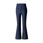 Perfect Moment High-Waist Aurora Flare Ski Pant in Navy | Pants | Luxury Shoes 