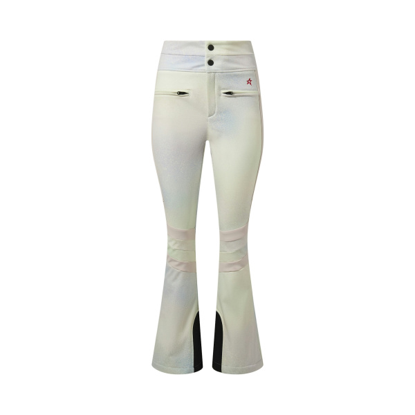Perfect Moment High-Waist Aurora Flare Ski Pant in Pastel Rainbow | Pants | Luxury Shoes 