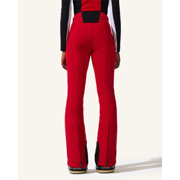 Perfect Moment High-Waist Aurora Flare Ski Pant in Red 1702, view 4 | Pants | Luxury Shoes 