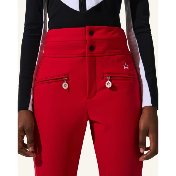 Perfect Moment High-Waist Aurora Flare Ski Pant in Red 1702, view 5 | Pants | Luxury Shoes 