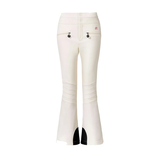 Perfect Moment High-Waist Aurora Flare Ski Pant in White | Pants | Luxury Shoes 