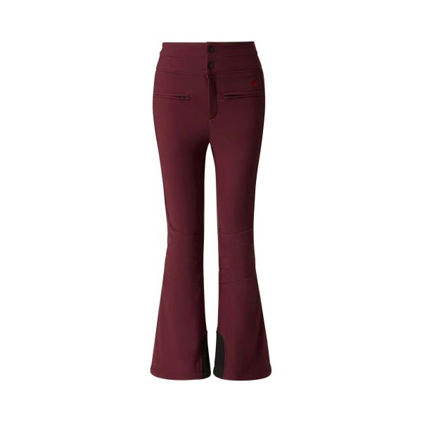 Perfect Moment High-Waist Aurora Flare Ski Pant in Wine 2479 | Pants | Luxury Shoes 