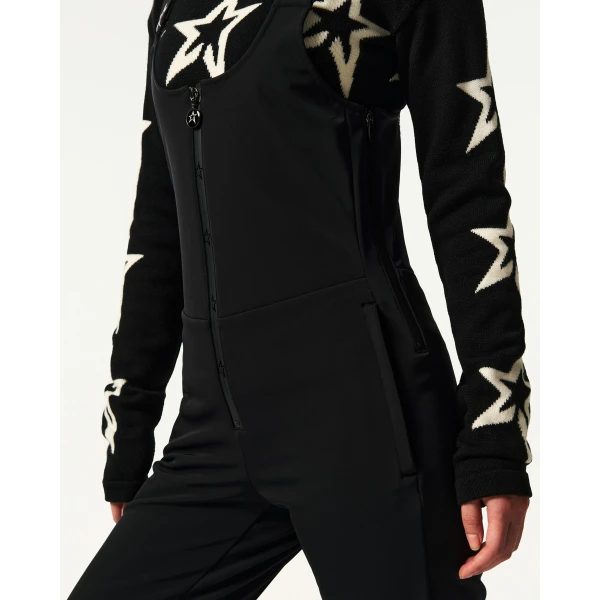 Perfect Moment JG Bib Ski Pant in Black, view 3 | Pants | Luxury Shoes 