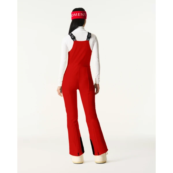 Perfect Moment JG Bib Ski Pant in Red, view 3 | Pants | Luxury Shoes 