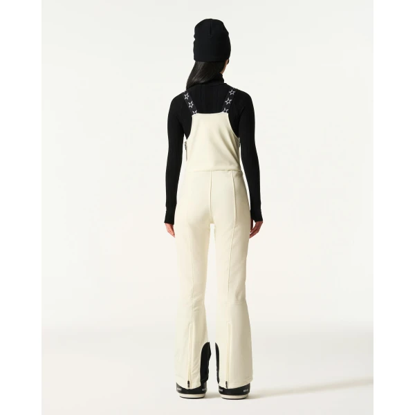 Perfect Moment JG Bib Ski Pant in White, view 3 | Pants | Luxury Shoes 