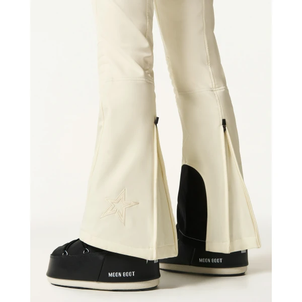 Perfect Moment JG Bib Ski Pant in White, view 5 | Pants | Luxury Shoes 