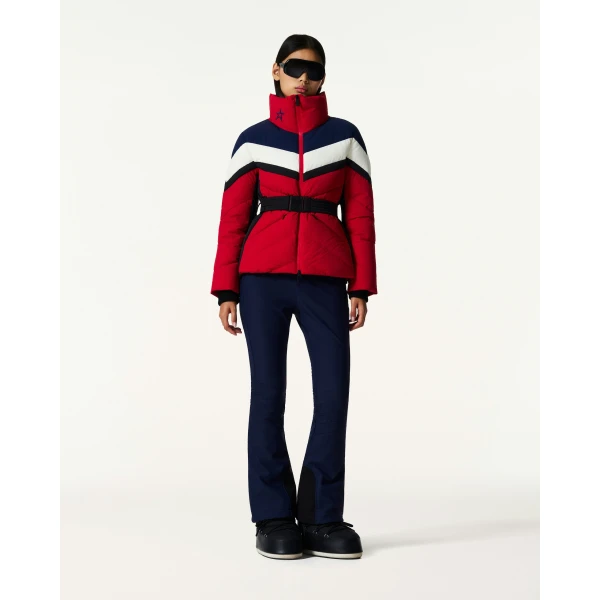 Perfect Moment JG Down Ski Jacket in Red, view 2 | Jackets | Luxury Shoes 