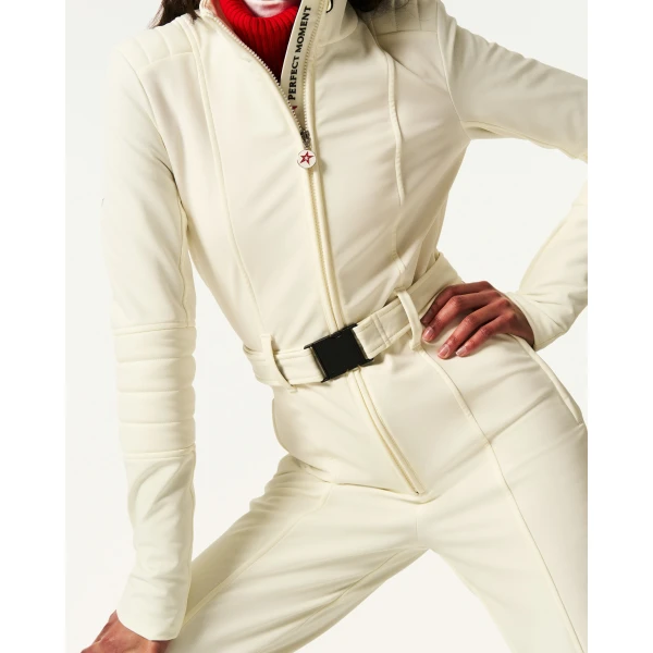 Perfect Moment JG Ski Suit in Snow White, view 4 | Jumpsuit | Luxury Shoes 