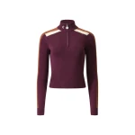 Perfect Moment LA Tour Merino Wool 1/4 Zip Sweater in Wine | Sweaters | Luxury Shoes 