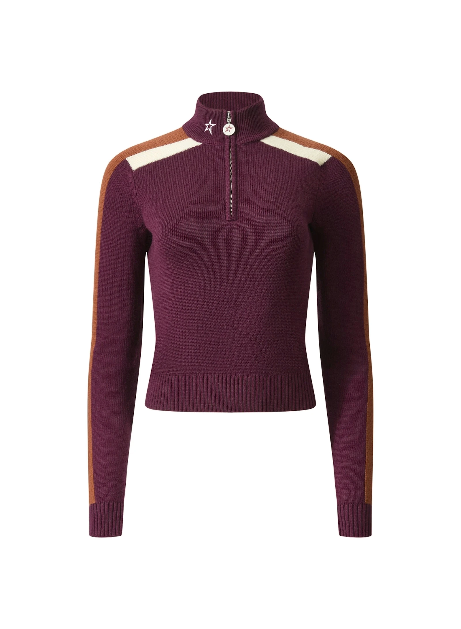 Perfect Moment LA Tour Merino Wool 1/4 Zip Sweater in Wine Perfect Moment LA Tour Merino Wool 1/4 Zip Sweater in Wine | Sweaters | Luxury Shoes