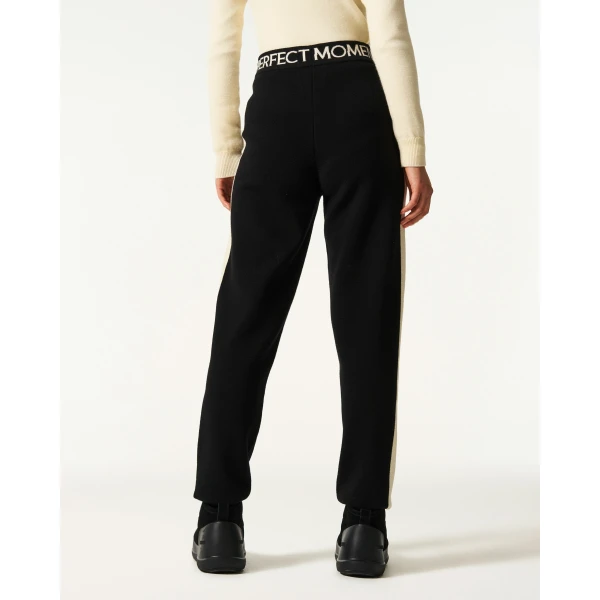 Perfect Moment LA Tour Merino Wool Jogger Pant in Black, view 3 | Sweatpants | Luxury Shoes 