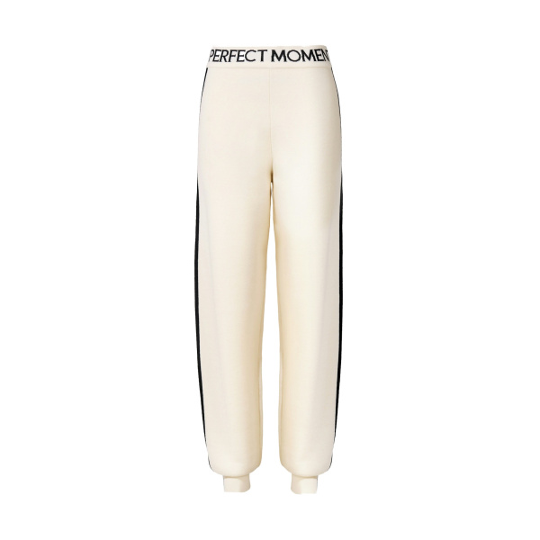Perfect Moment LA Tour Merino Wool Jogger Pant in White | Sweatpants | Luxury Shoes 